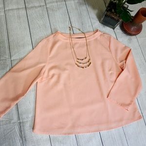 Peach Blouse